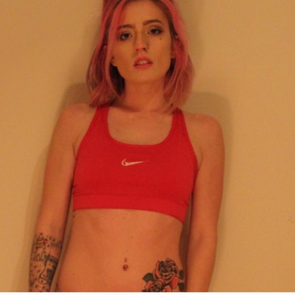 Pink Nike Sports Bra